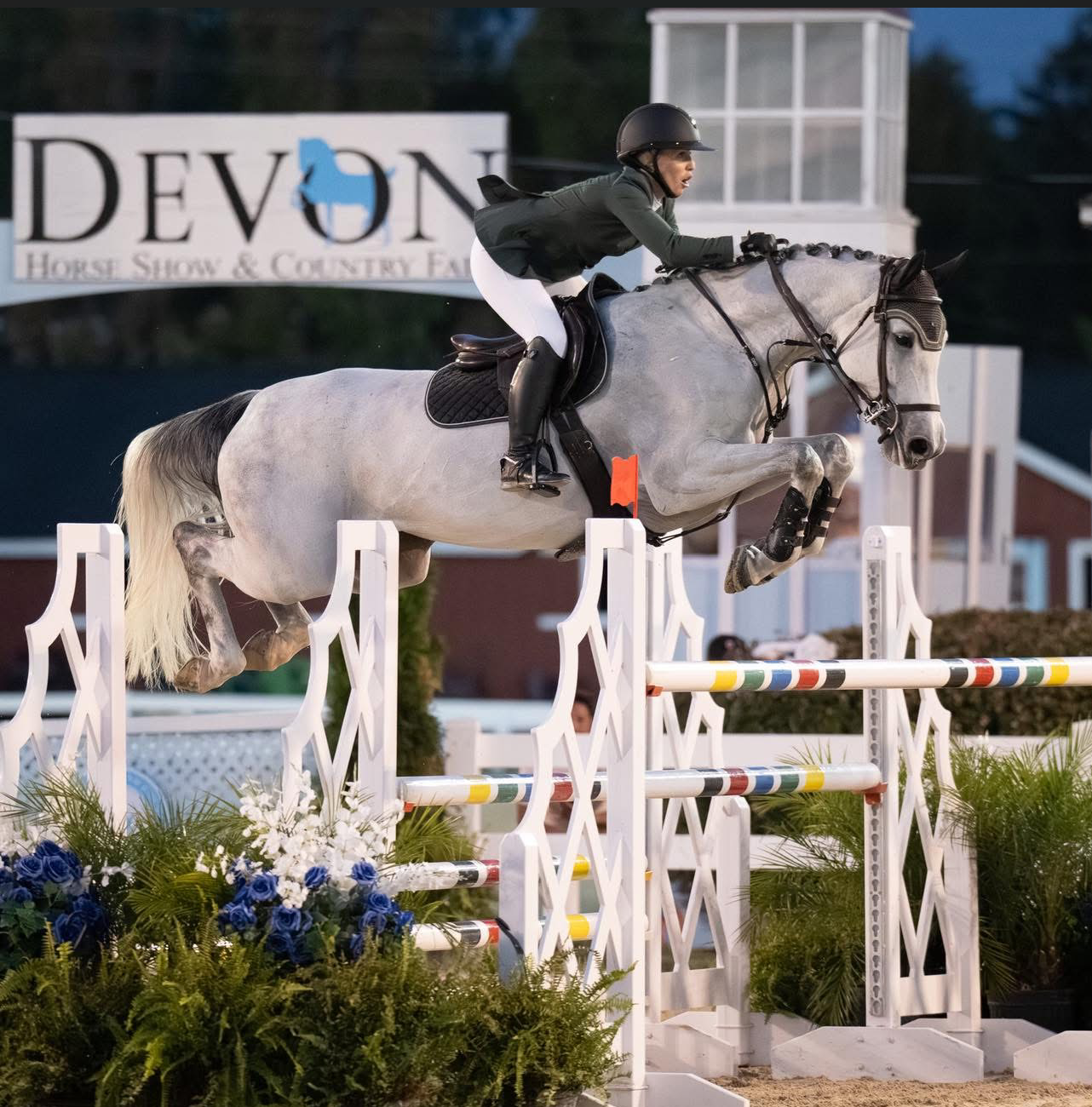 Eleanor and Cora at Devon Horse Show